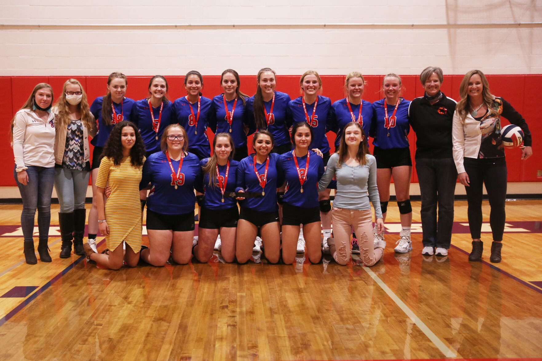 Kaycee High School hosted and won the 1a East Regional tournament